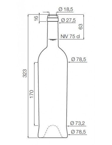 BORDELAISE TERROIR 75CL