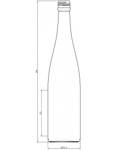 FLUTE ALSACE BVS 75cl 2
